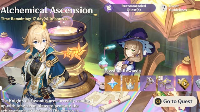 Genshin Impact 4.5 Guide: Mastering the Alchemical Ascension Event & Alchemy Exams